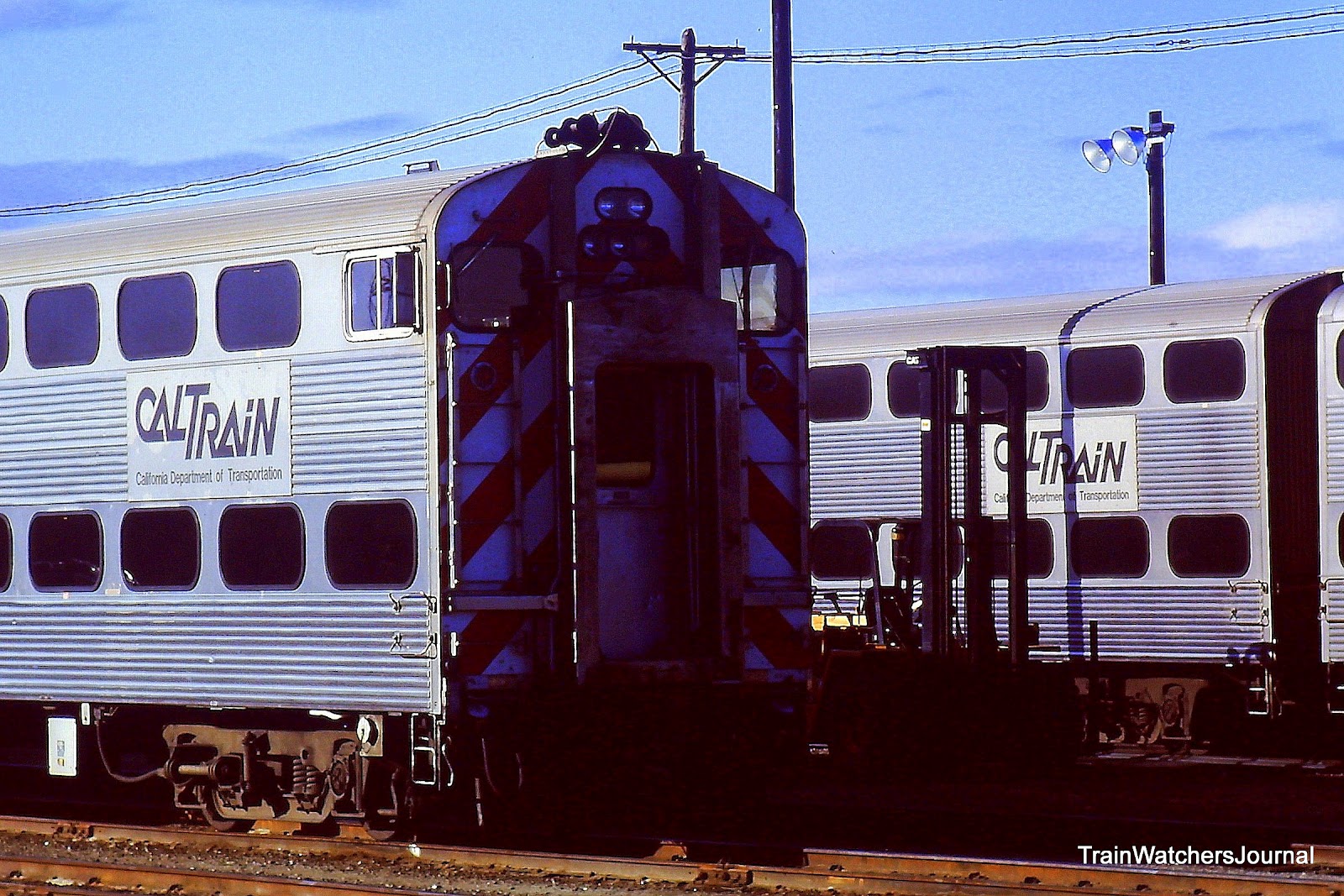 TrainWatchersJournal Cal Train San Jose 1992