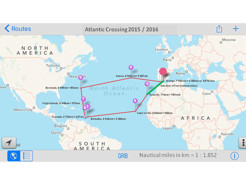 SY VISION Best of Atlantic crossing 2015 / 16